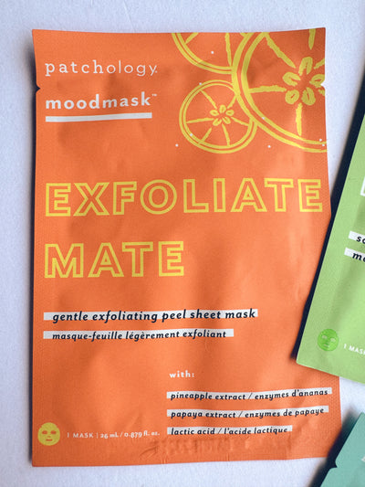 MoodMask Exfoliate Mate | Gentle Exfoliating Sheet Mask