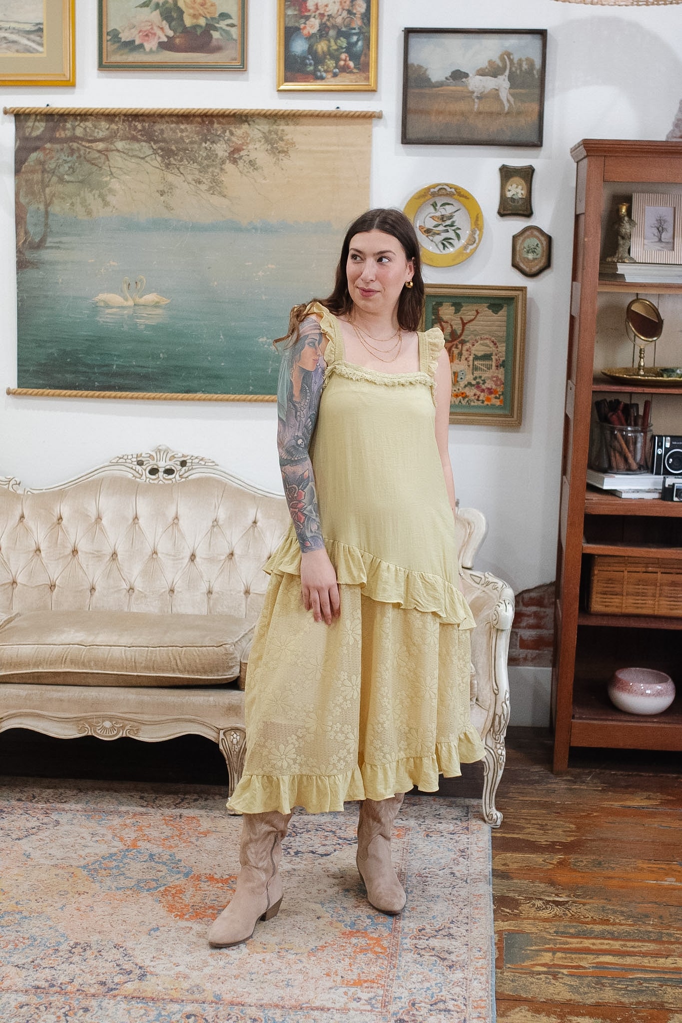 juliette lace dress Juliette Lace Dress Butter-M / BUTTER