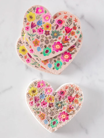 Heart Puff Up Sponges