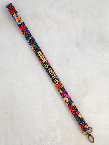 Kindness Matters Neoprene Key Lanyard