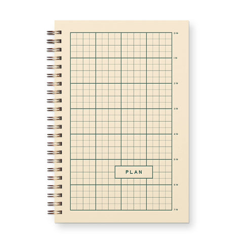 Ruler Grid Undatec Weekly Planner Journal