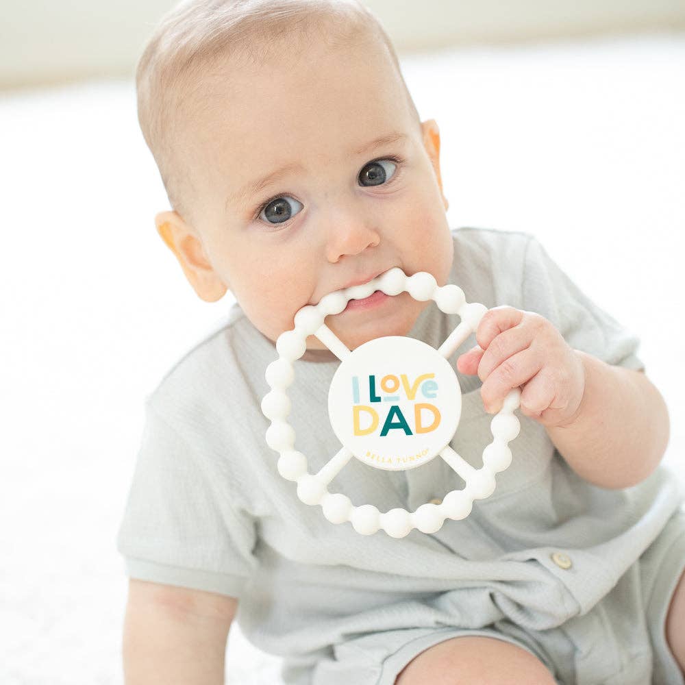 Happy Teether | I Love Dad Happy Teether
