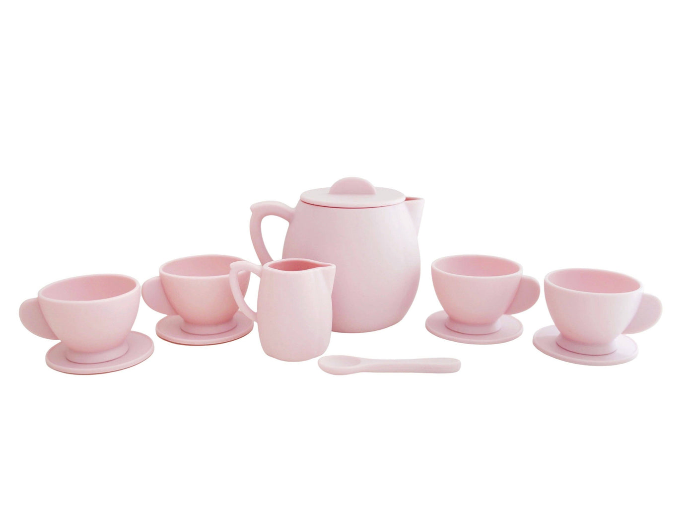 Silicone Tea Play Set | Pink