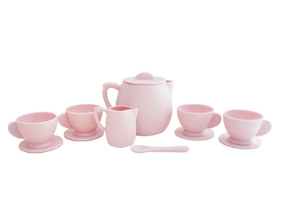 Silicone Tea Play Set | Pink
