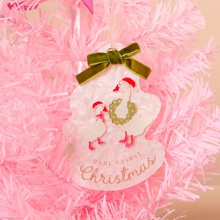 Acrylic Baby's First Christmas Ornament