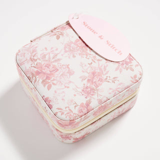 Travel Jewelry Box With Mirror