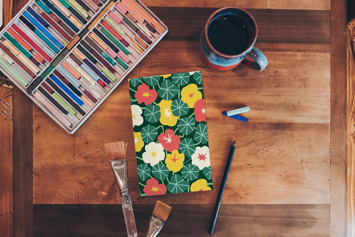 Nasturtium Classic Layflat Notebook