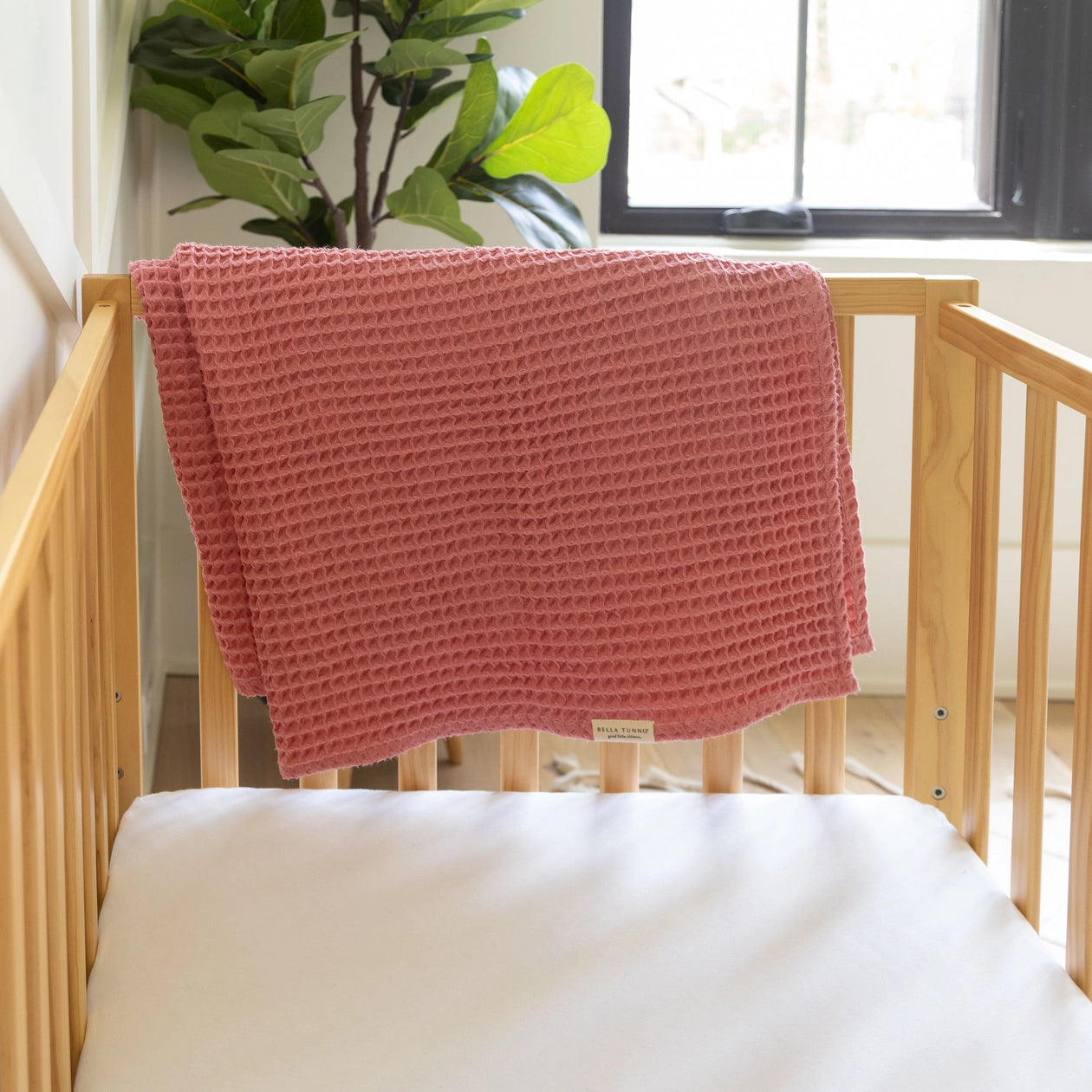 Waffle Baby Blanket | Watermelon