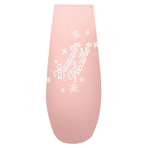 Sweater Weather Stemless Champagne Flute