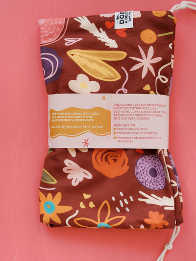 Fall Floral Bread Baker Set