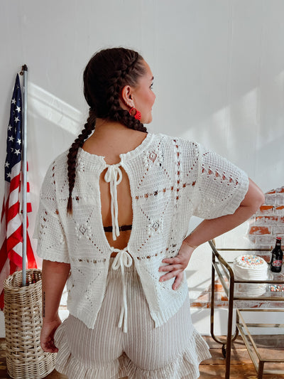 Lead The Way Crochet Top