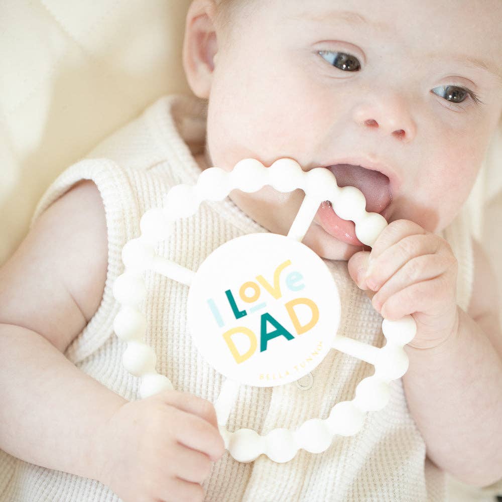 Happy Teether | I Love Dad Happy Teether