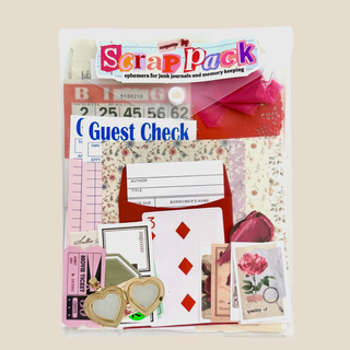 Junk Journal Scrap Pack | Coquette Ephemera