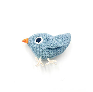 Handmade Crochet Bird Rattle