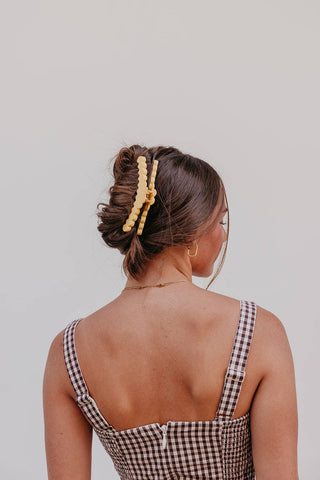 KAXI Scalloped Midi Hold Everything Claw