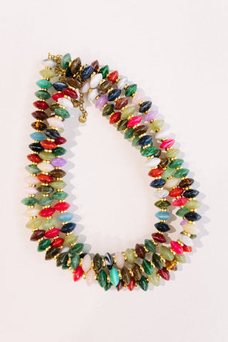 Blaire Kaleidoscope Beaded Necklace