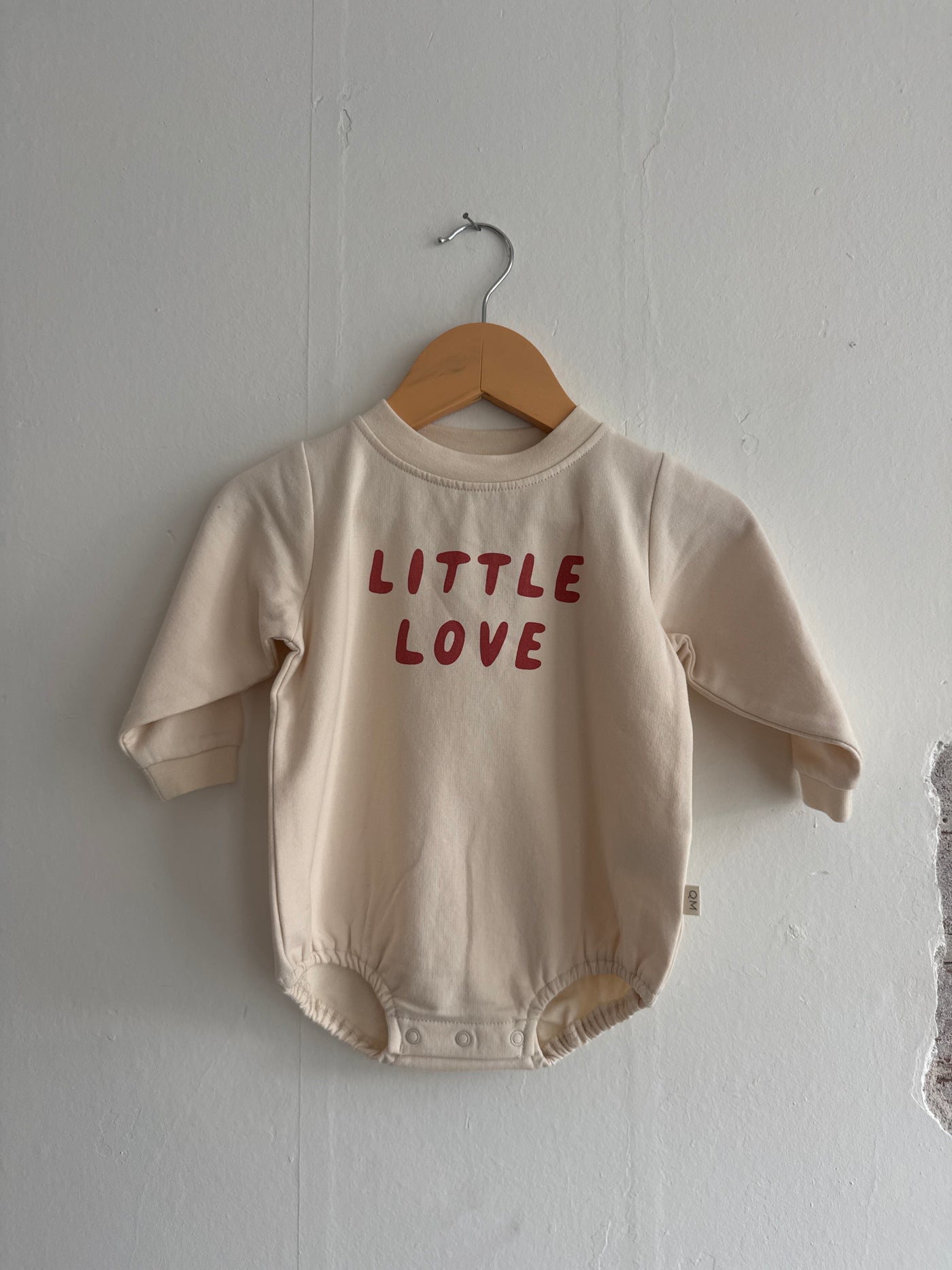 Crewneck Bubble Romper | Little Love