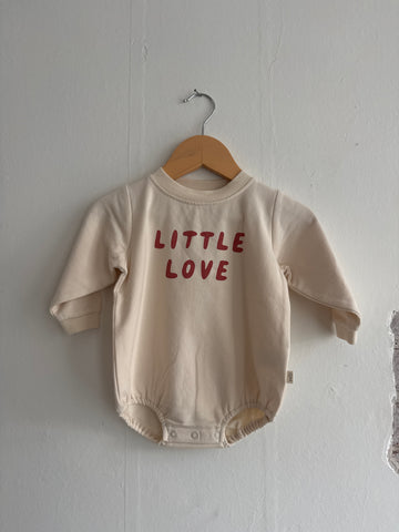 Crewneck Bubble Romper | Little Love