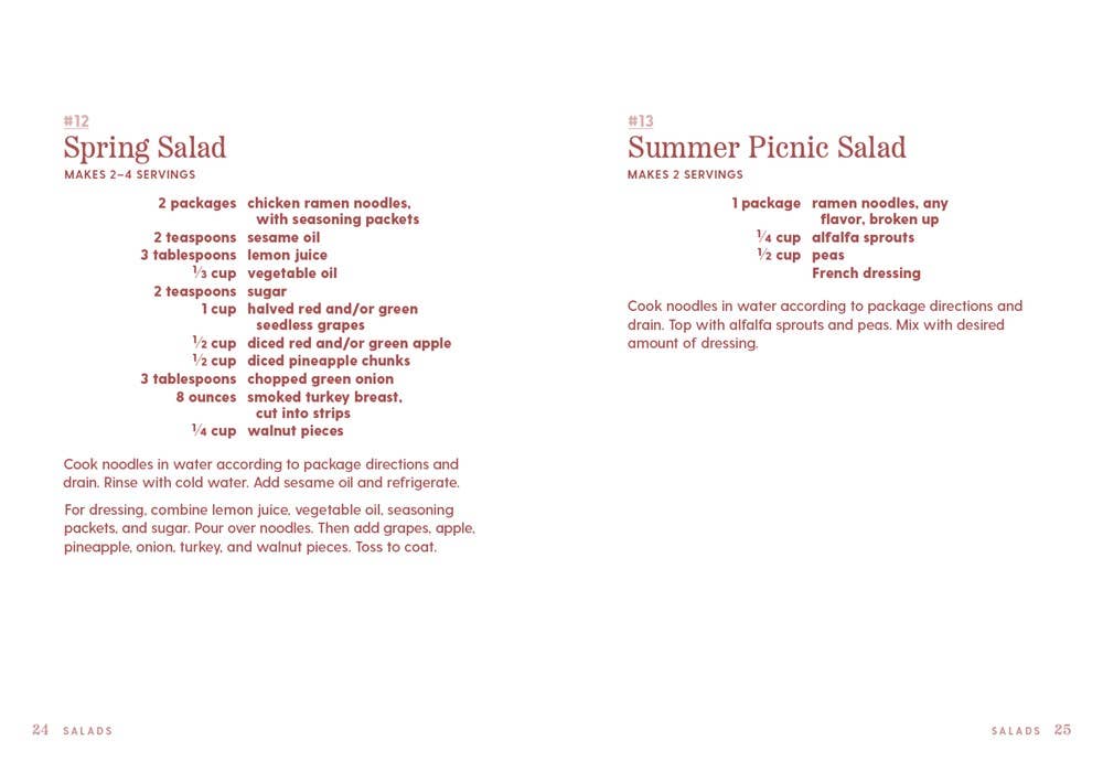 101 Things to Do With Ramen Noodles