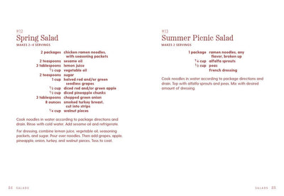 101 Things to Do With Ramen Noodles