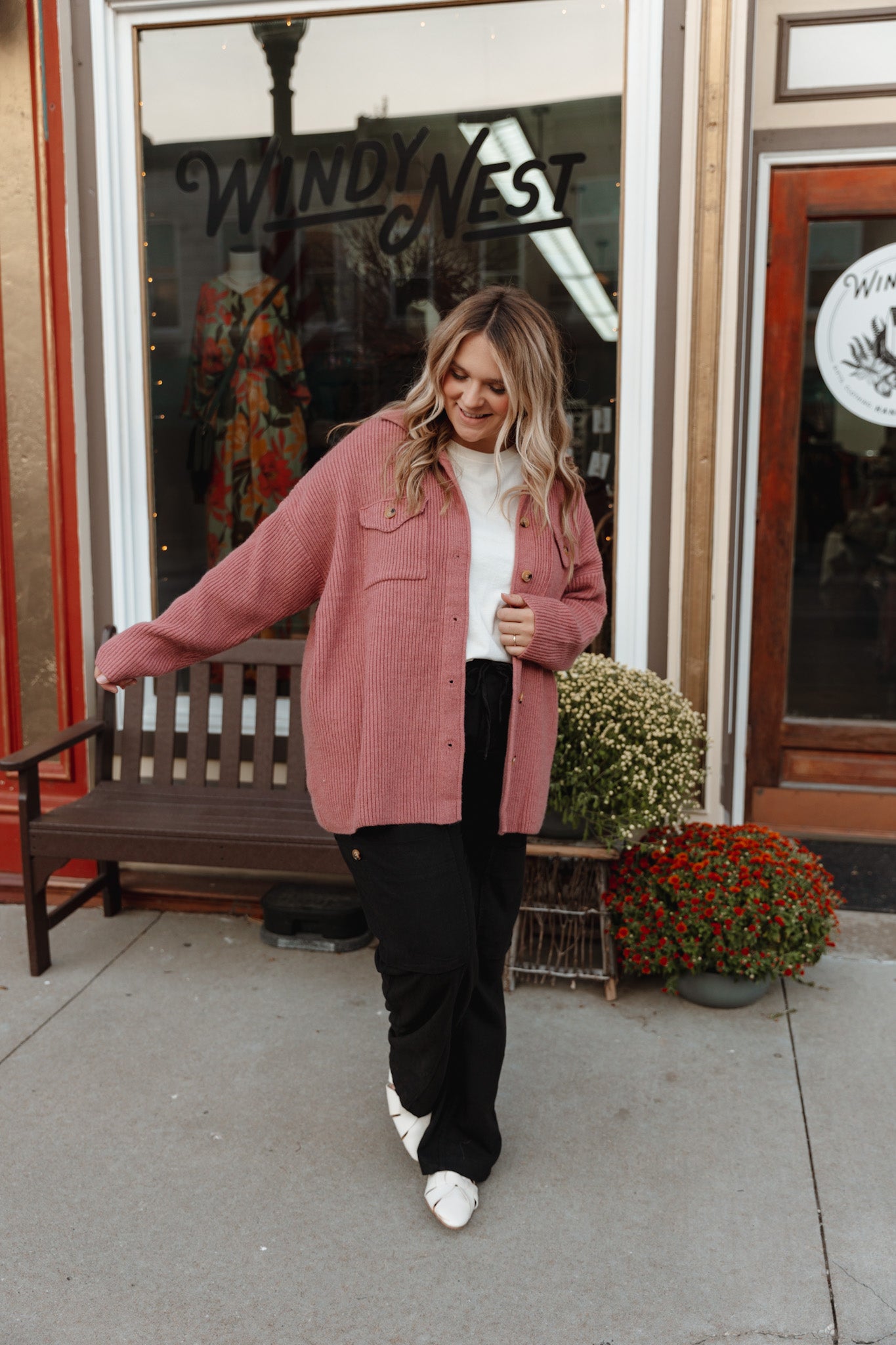 Treat Yourself Knit Shacket