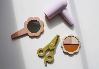 Silicone Hair + Makeup Play Set