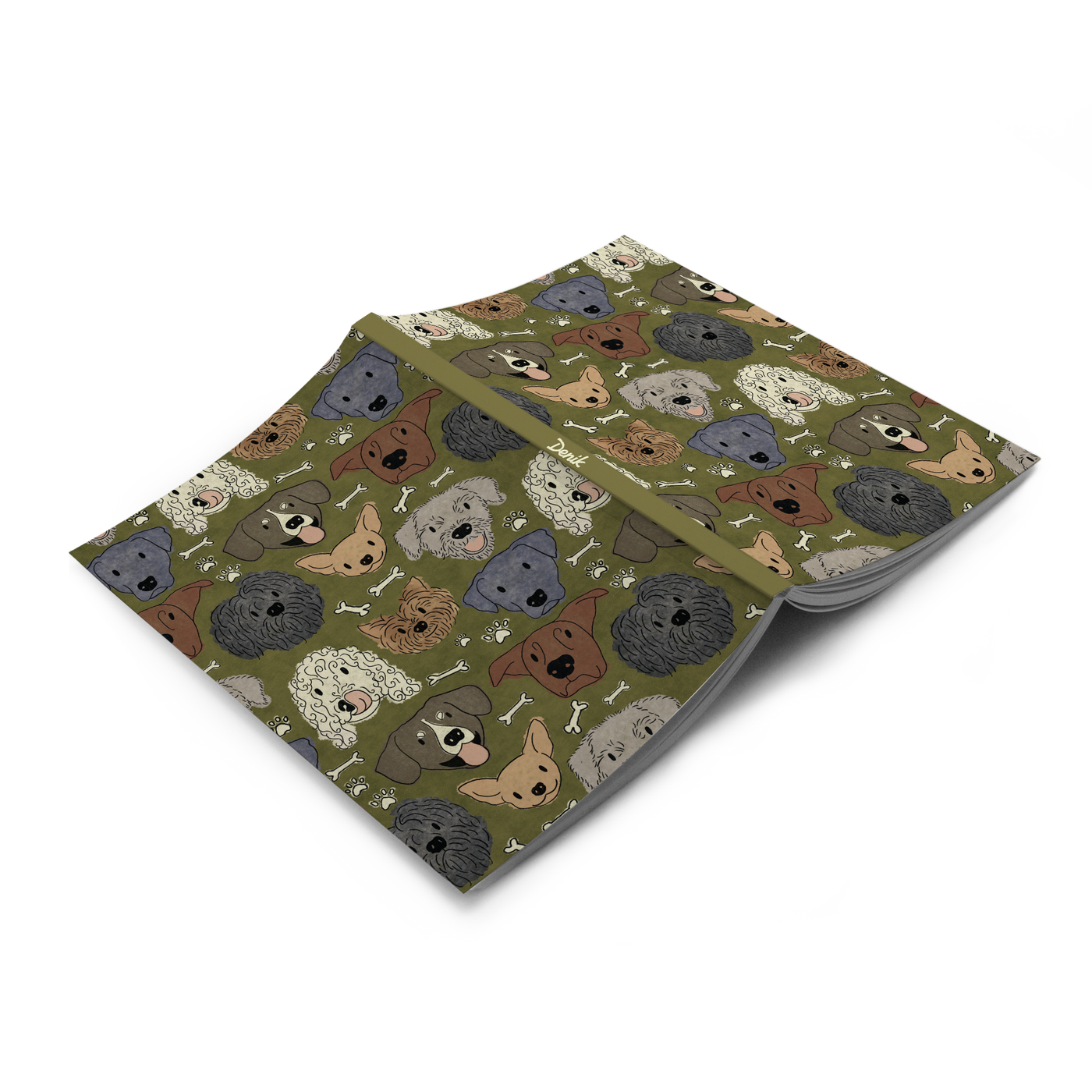 Doggies Classic Layflat Journal Notebook