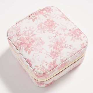 Travel Jewelry Box With Mirror