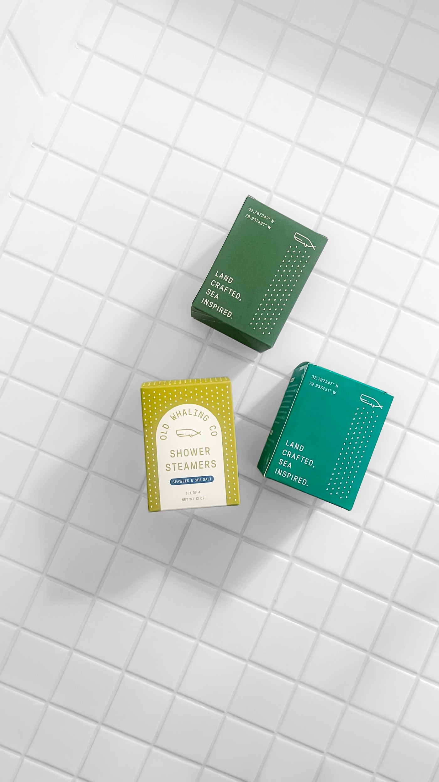 Old Whaling Co. Shower Steamers | Set of 4