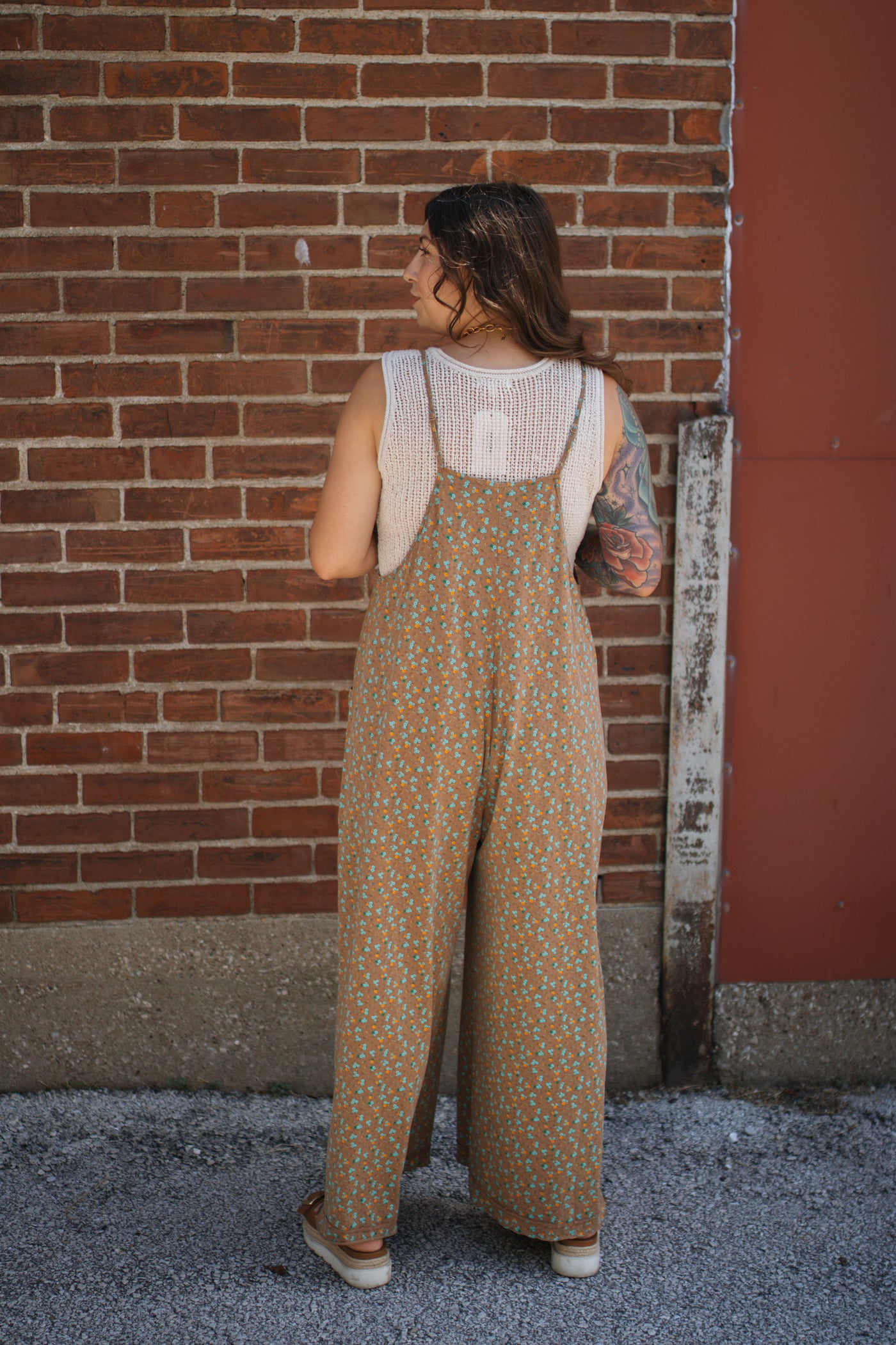 Cecilia Floral Jersey Jumpsuit