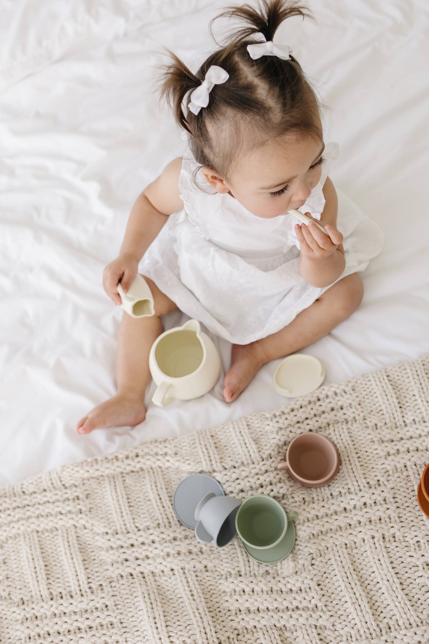 Silicone Tea Play Set | Multi