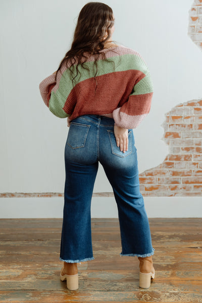Worth It Risen Distressed Jeans