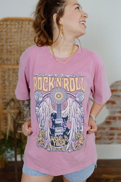 Oversized World Tour Rock N' Roll Tee