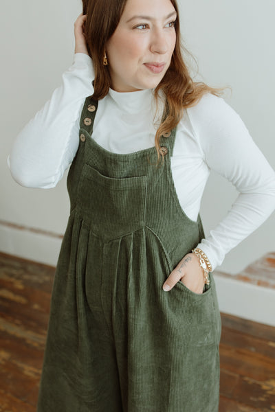 Who Knew Cord Overalls