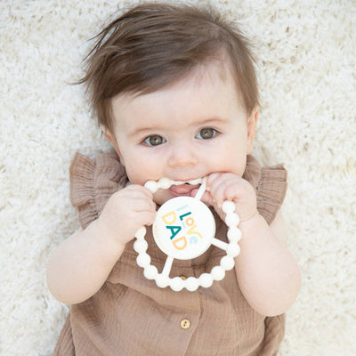 Happy Teether | I Love Dad Happy Teether