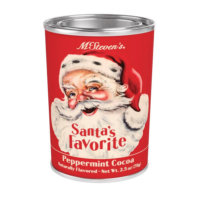 Vintage Santa's Favorite Peppermint Cocoa