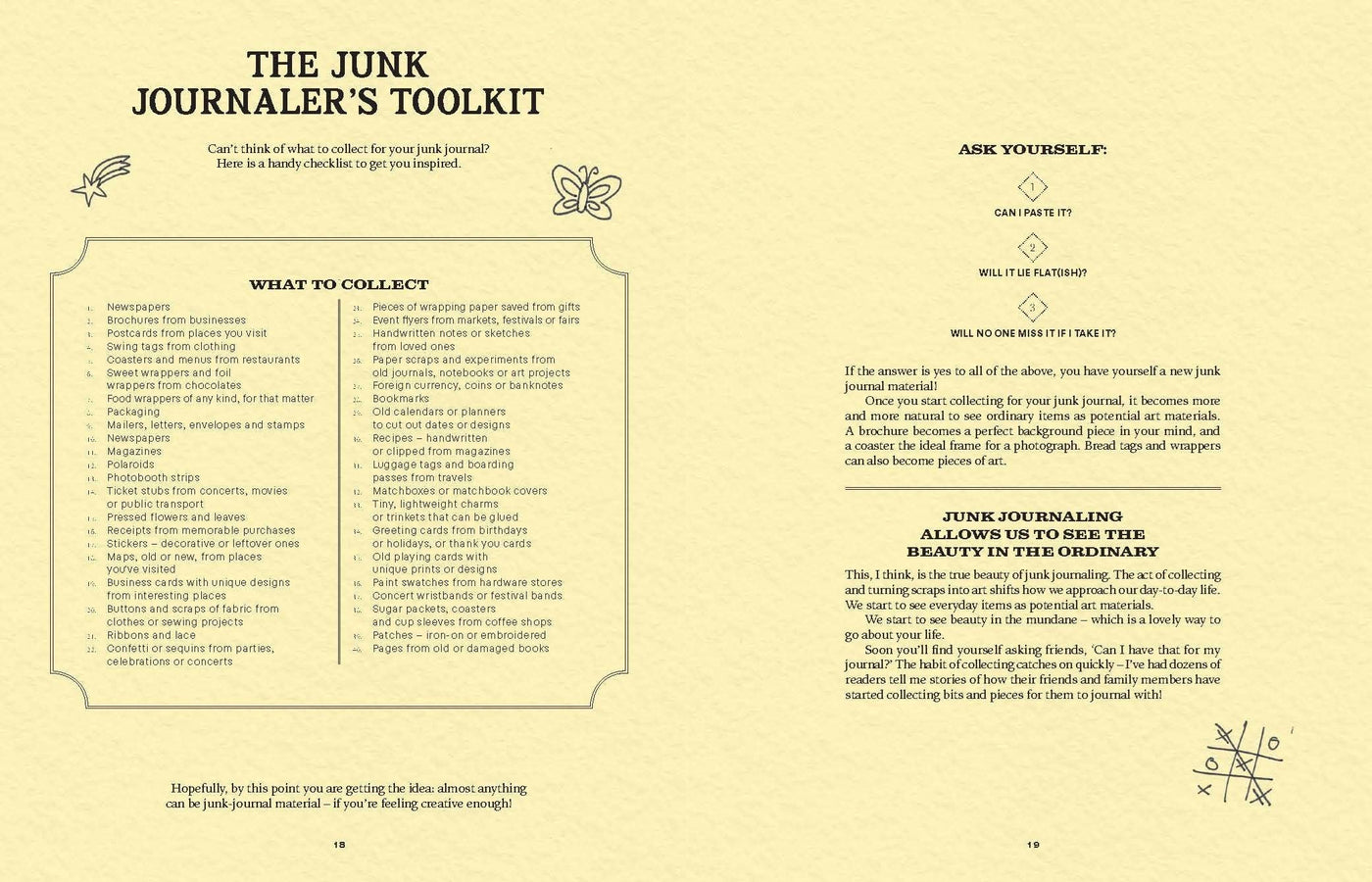 A Year of Junk Journaling