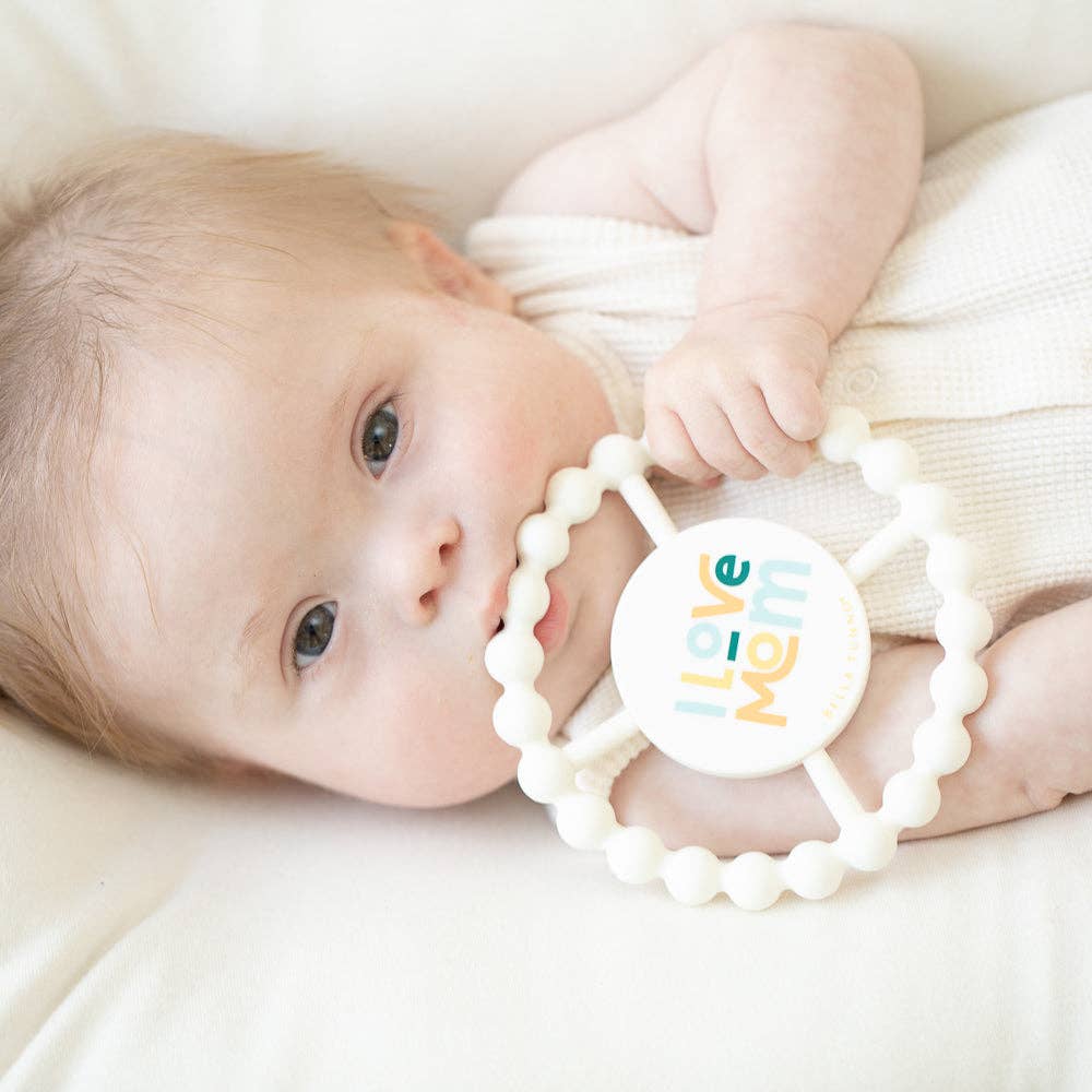 Happy Teether | I Love Mom