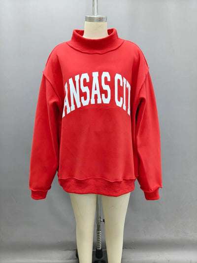 *PRE-ORDER* Kansas City Reversible Mock Neck Crewneck