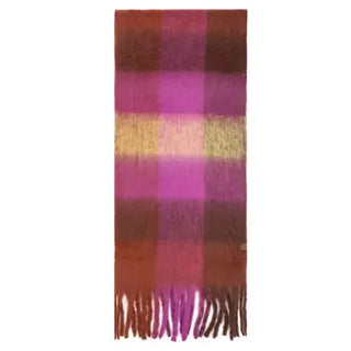 Logan Brushed Plaid Winter Scarf