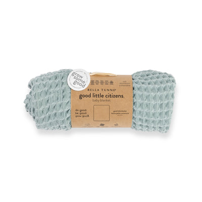 Waffle Baby Blanket | Sea Foam