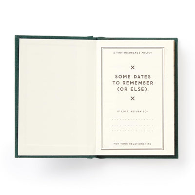 Dates People Get Mad if I Forget Tiny Diary