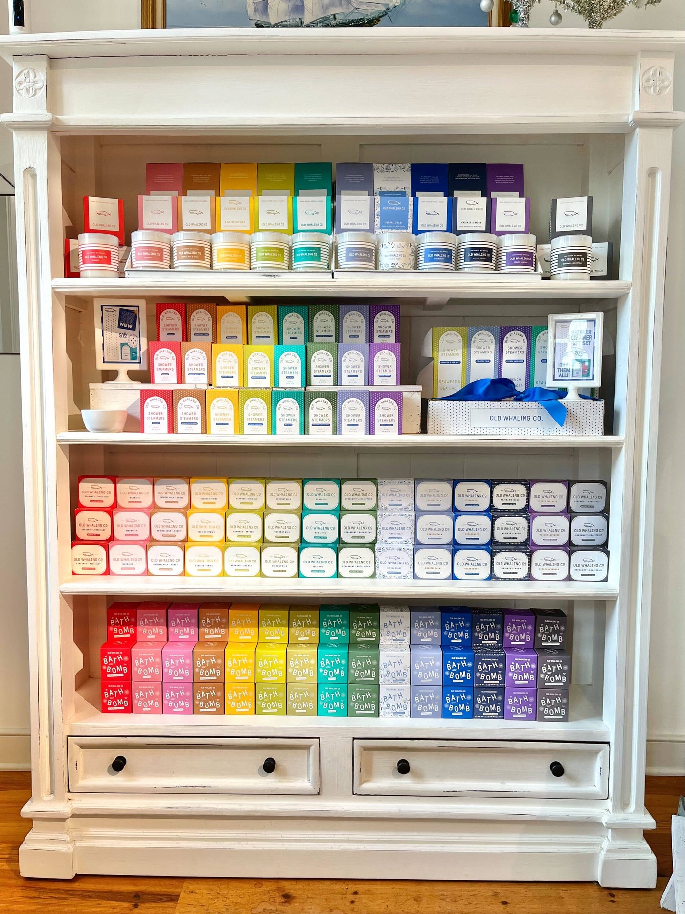 Old Whaling Co. Shower Steamers | Set of 4