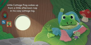 Little Cottage Frog Finger Puppet Book