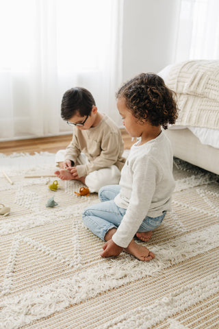 Silicone + Wood Fishing Play Set