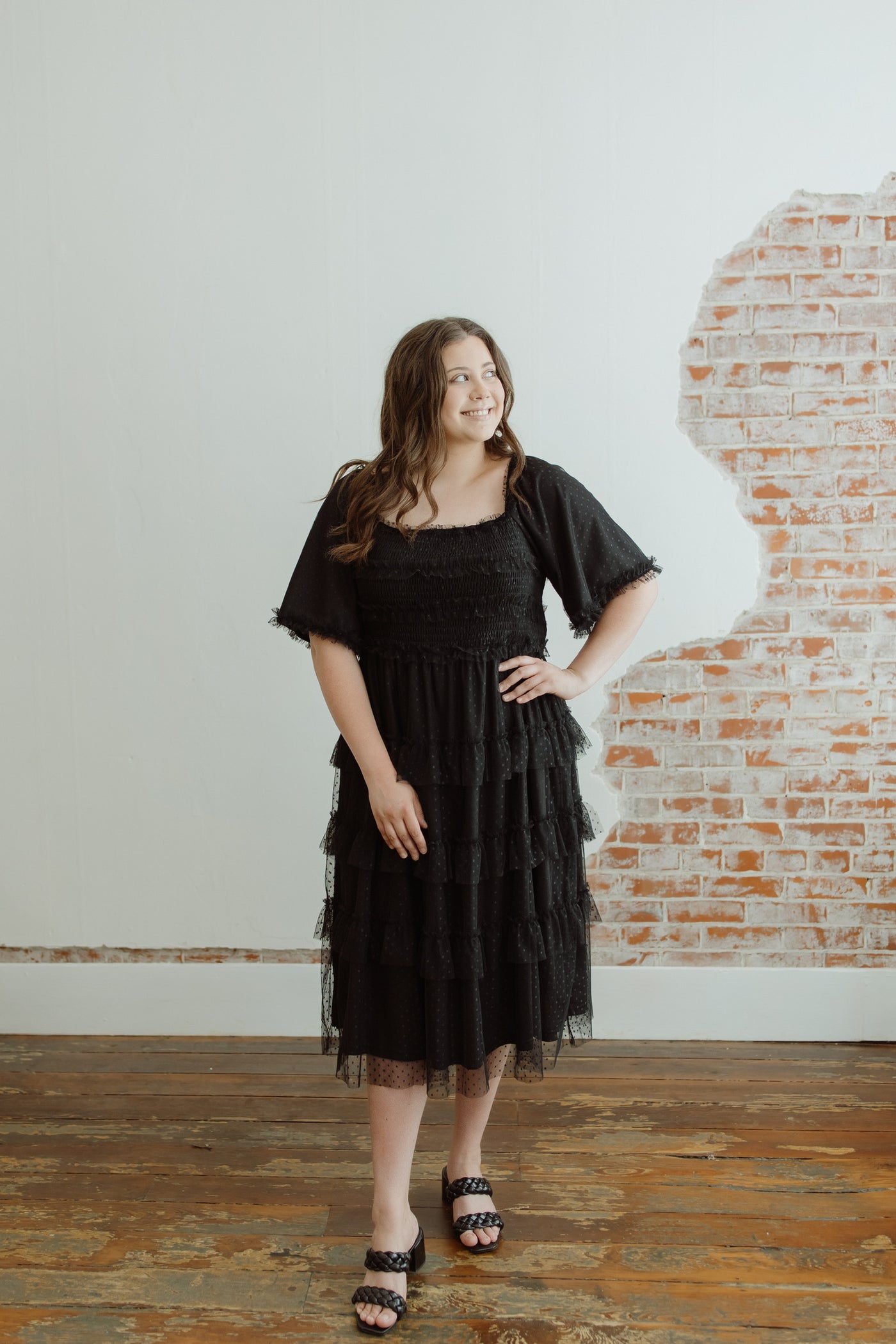 Tulle + Tiered Midi