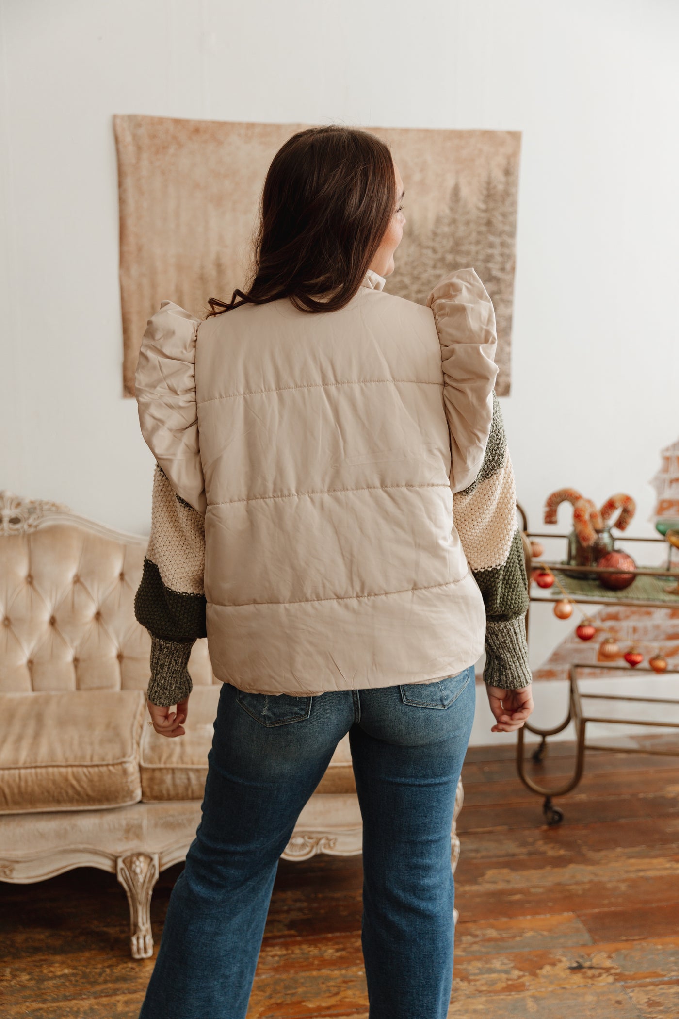 Free Flutter Puffer Vest