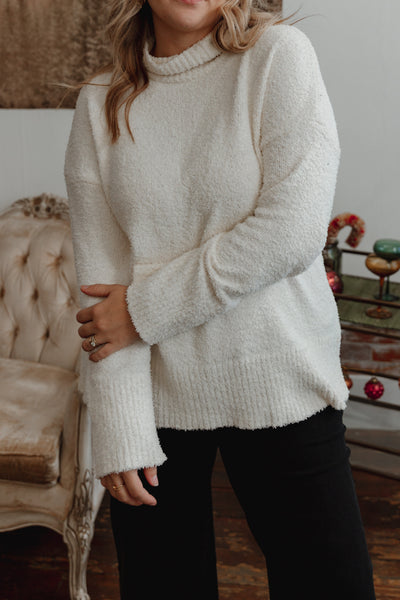 Holly Jolly Fluffy Sweater