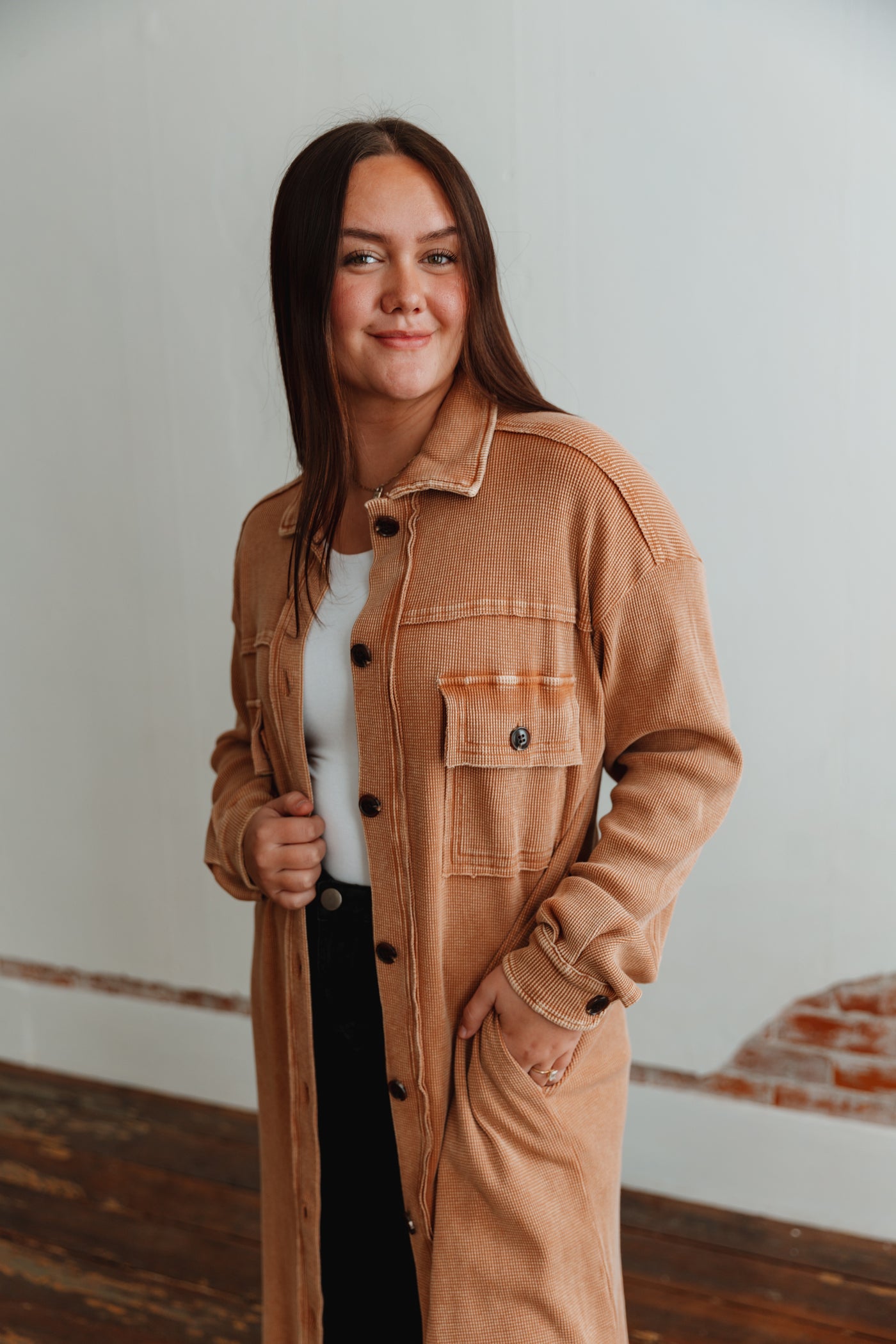 Feeling Lucky Long Shacket