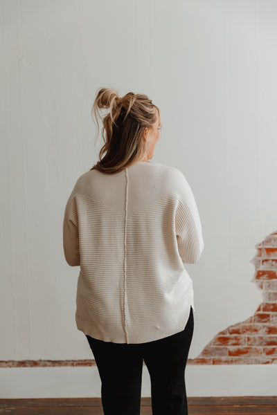 In The Mood Ribbed Sweater
